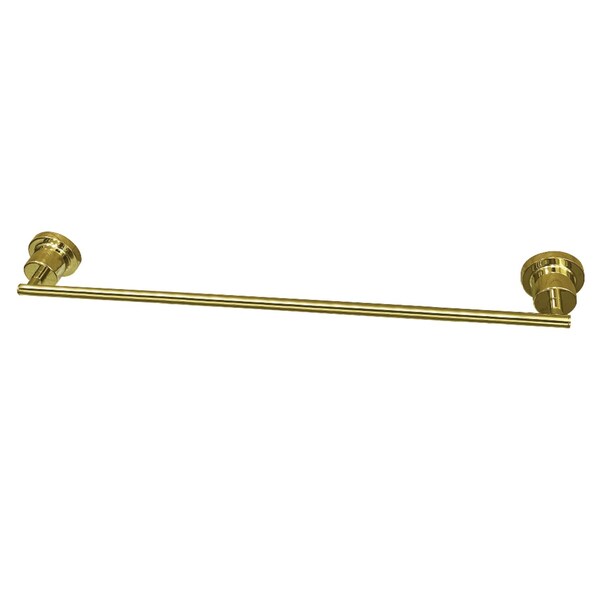 BAH8211PB Concord 24" Single Towel Bar, Polished Brass